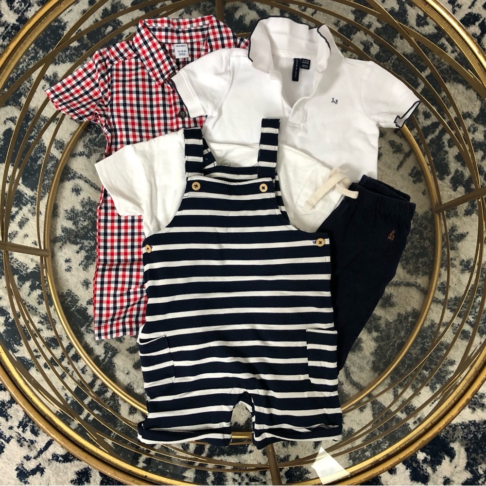 Preppy baby boy bundle